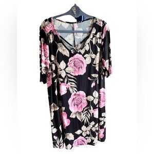 Plus size boutique loose fit dress